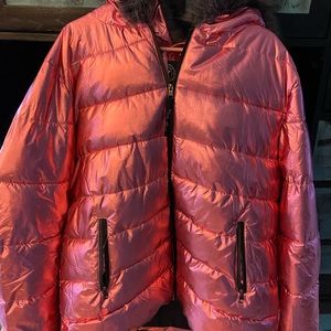 Cute pink Puffer Coat